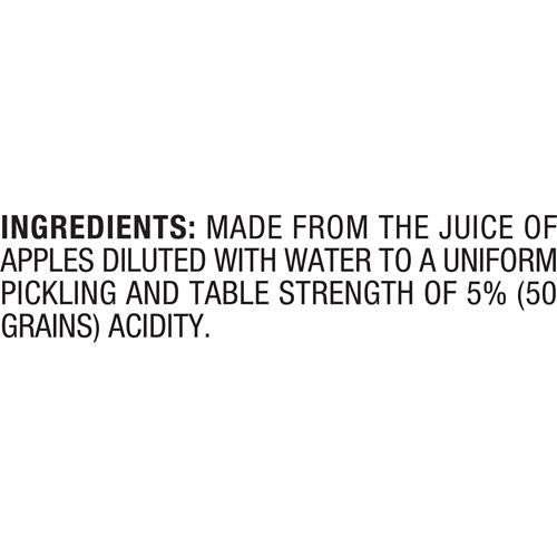 Heinz All Natural Apple Cider Vinegar With 5% Acidity (32 Fl Oz Bottle) - Packaging May Vary