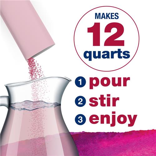 Kroger Lite Cherry Pomegranate Zero Sugar Pitcher Drink Mix 6 ct / 0.48 oz