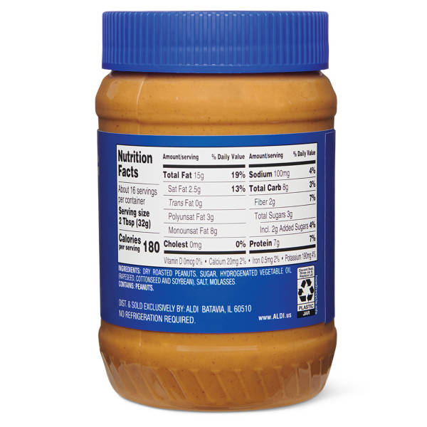Peanut Delight Crunchy Peanut Butter, 18 oz