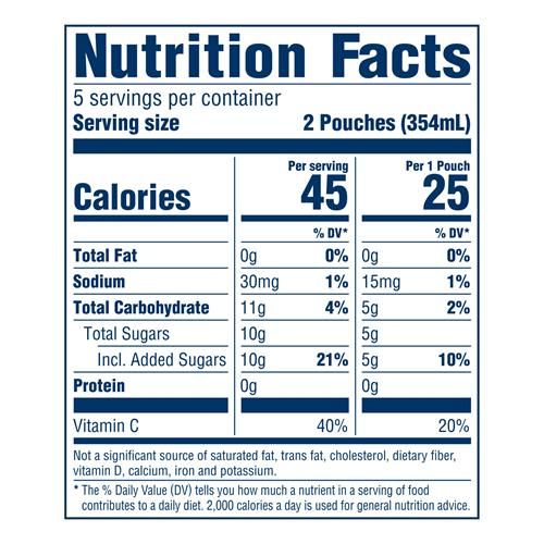 Kool-Aid Jammers Cherry Flavored 10 Ct Box, 6 Fl Oz Pouches
