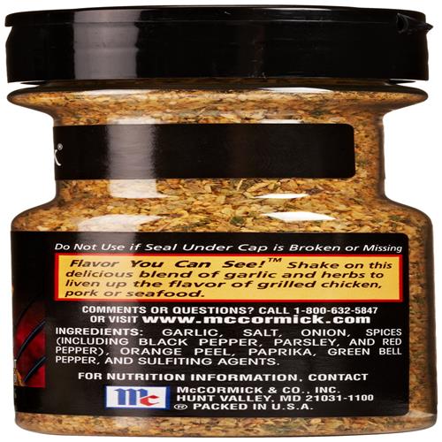 Mccormick Grill Mates Montreal Chicken Seasoning, 2.75 Oz