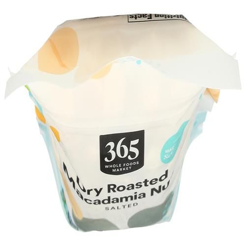 Whole Foods Market, Roasted And Salted Macadamia Nuts, 8 Ounce