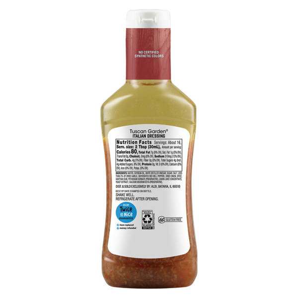 Tuscan Garden Italian  Dressing, 16 fl oz