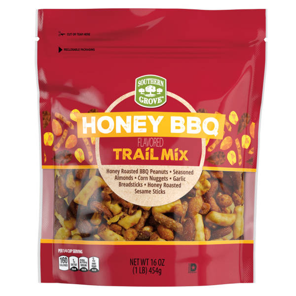 Southern Grove Honey BBQ Flavored Trail Mix, 16 oz