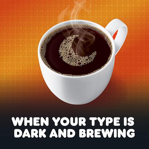 Dunkin’ Midnight Dark Roast Ground Coffee, 11 Ounce (Pack Of 1)