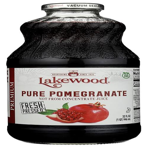 Lakewood Pure Pomegranate Juice, 32 Fl Oz