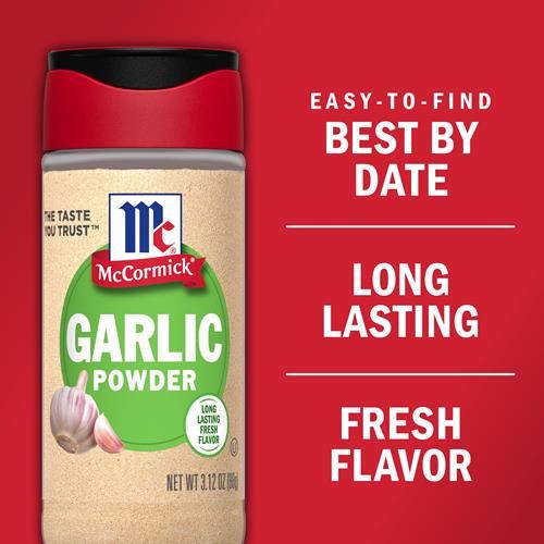Mccormick Garlic Powder, 3.12 Oz
