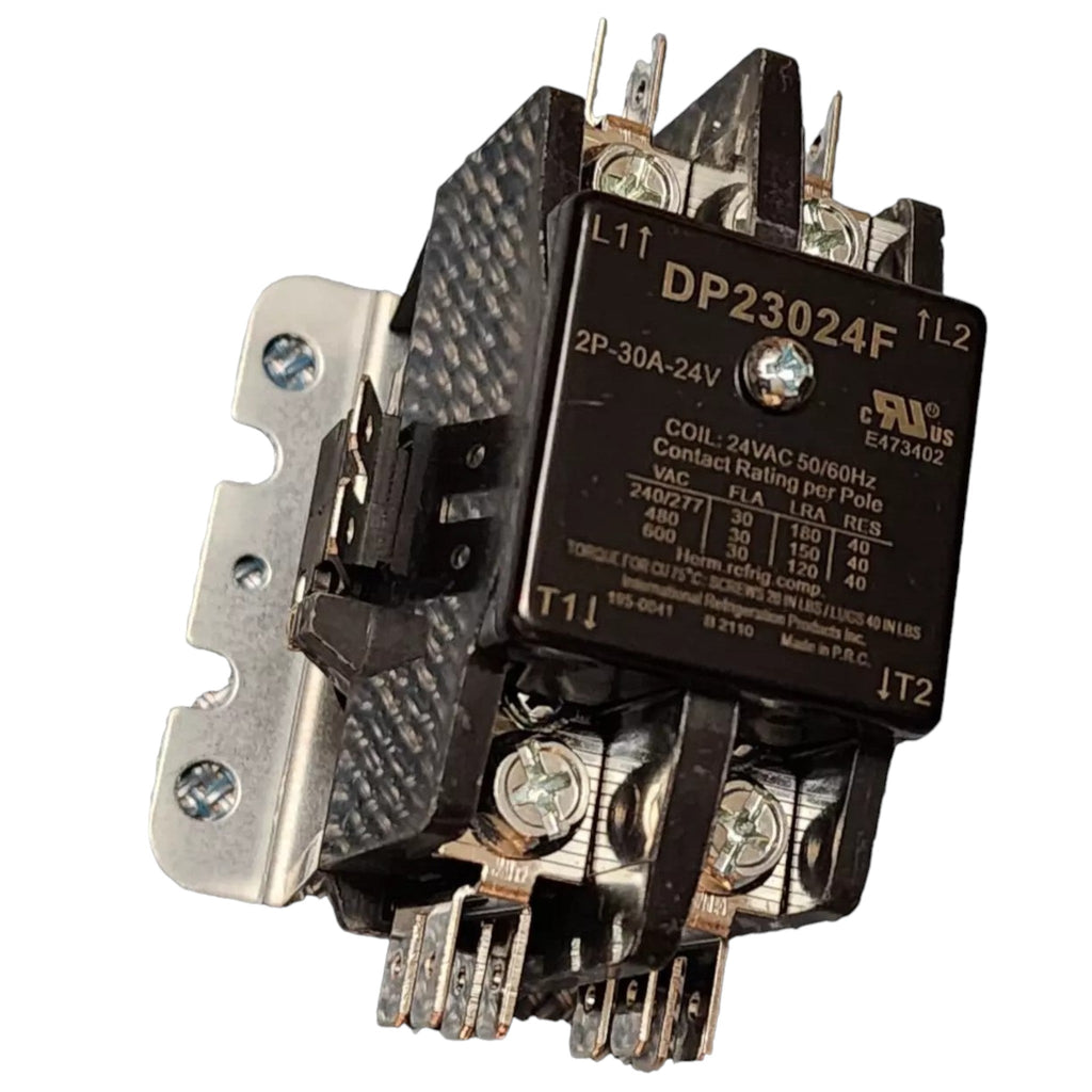 IRP DP23024F Definite Purpose Contactor 2 Pole 30 Amp 24 VAC Coil B83