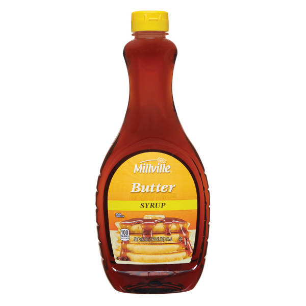 Millville Butter Flavored Pancake Syrup, 24 oz
