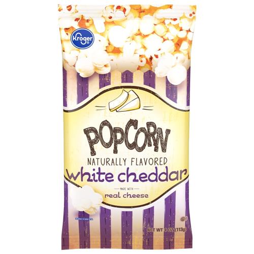 Kroger White Cheddar Popcorn 4 oz