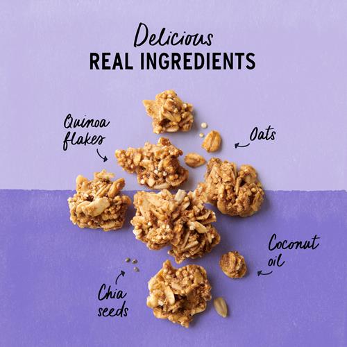Purely Elizabeth Ancient Grain Granola Certified Glutenfree Vegan Nongmo Coconut Sugar Delicious Healthy Snack , Blueberry Hemp, 12 Ounce