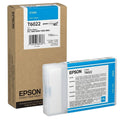 New, Pre-Owned - Epson T6022 Standard Yield 110ml Cyan Ink Cartridge, C13T602200