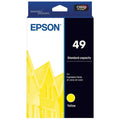 New, Pre-Owned - Epson 49 Standard Yield Yellow Ink Cartridge, C13T10E492