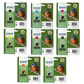 New, Pre-Owned - Epson T159 Black and Color Ink Cartridge ( Pack of 8)
