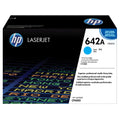 New, Pre-Owned - HP 642A High Yield Cyan LaserJet Toner Cartridge, CB401A