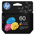 New, Pre-Owned - HP 60 (CC643WN) Color Ink Cartridge