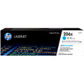New, Pre-Owned - HP 206X High-Yield Cyan Laser Toner Cartridge, W2111X