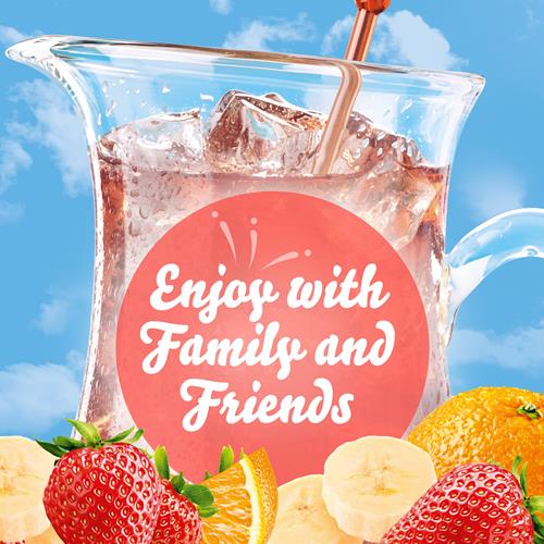 Crystal Light, Drink Mix Strawberry Orange Banana, 2.4 Ounce
