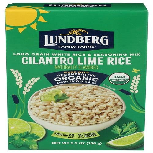 Lundberg Family Farms, Rice Pilaf White Cilantro Lime Organic, 5.5 Ounce