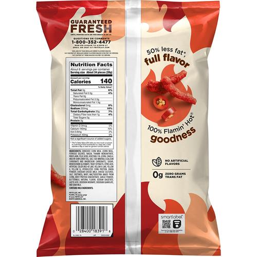 Cheetos Baked Flamin Hot Cheese Snack, 7.625 Oz