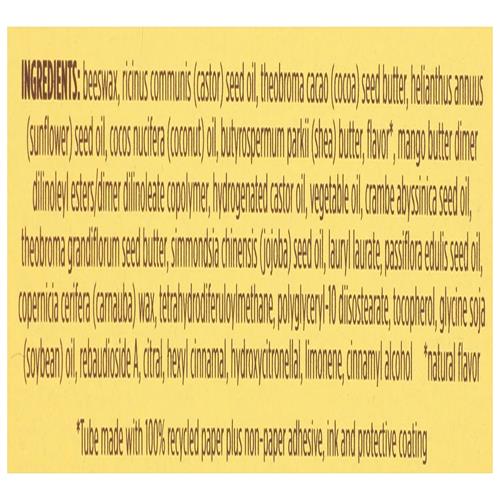 Burts Bees Shea Passion Fruit Oil Lip Balm, 0.34 Oz