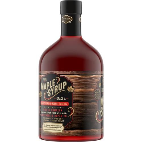 Private Selection 100% Pure Grade A Dark Color Maple Syrup 32 fl oz