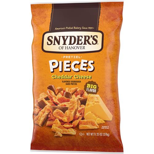 Snyders Of Hanover Pretzel Pieces, Cheddar Cheese, 11.25 Oz