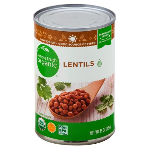 Simple Truth Organic Lentils 15 oz