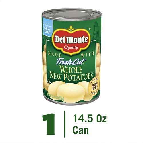 Del Monte Foods Whole New Potatoes, 14.5 Oz