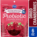 Kroger Probiotic Dried Cranberries 6 oz