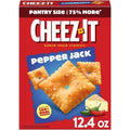 Cheez-It Cheese Crackers, Baked Snack Crackers, Office And Kids Snacks, Pepper Jack, 12.4Oz Box (1 Box)