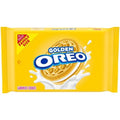 Oreo Golden Sandwich Cookies, Family Size, 18.12 Oz