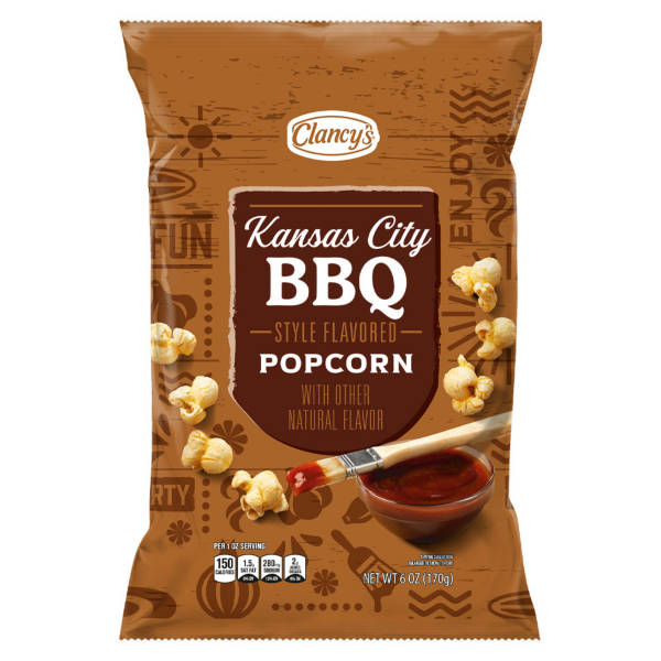 Clancy's Kansas City Style BBQ Popcorn - 6 oz