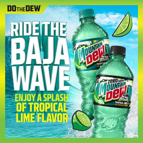 Mountain Dew Baja Blast 20Oz
