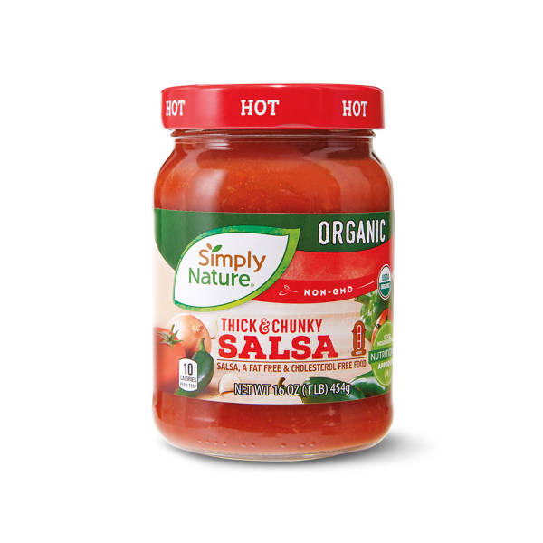 Simply Nature Organic  Salsa Hot, 16 oz