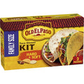 Old El Paso Hard & Soft Taco Dinner Kit, Family Size, 2 Kits, 21.2 Oz.