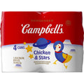 Campbell’S Condensed Kids Chicken And Stars Soup, 10.5 Oz Can (4 Pack)