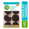 Simple Truth Chocolate Sandwich Cookies 12 oz