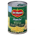 Del Monte Fresh Cut Golden Sweet Whole Kernel Corn, Canned Vegetables, 15.25 Oz Can