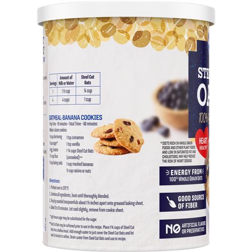 Kroger 100% Whole Grain Steel Cut Oats 28 oz