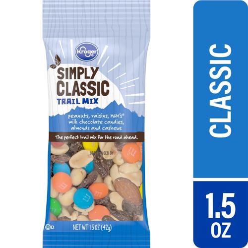 Kroger Simply Classic Trail Mix Tube 1.5 oz