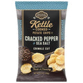 Private Selection Sea Salt & Pepper Crinkle Cut Kettle Chips 8.5 oz