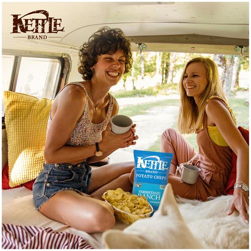 Kettle Brand Potato Chips Farmstand Ranch Kettle Chips, 7.5 Oz