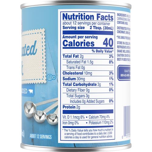 Kroger Evaporated Milk 12 fl oz