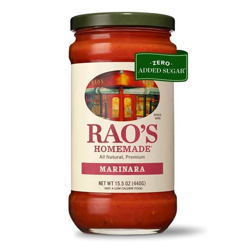 Raos Homemade Marinara Sauce, 15.5 Oz, Tomato Sauce, All Purpose, Keto Friendly Pasta Sauce, Premium Quality, Tomatoes From Italy And Olive Oil