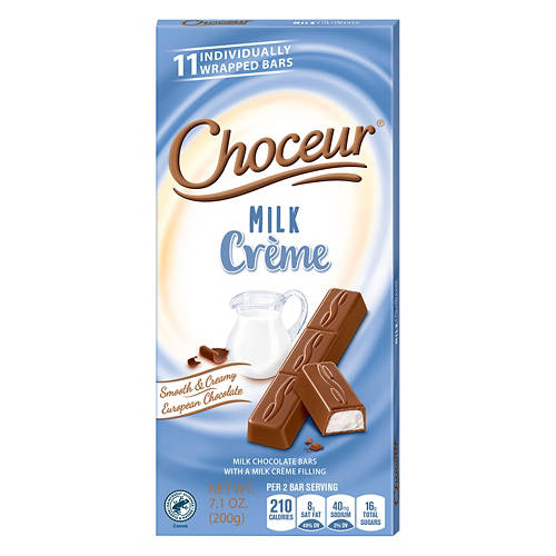 Choceur Milk Creme Filled Mini Chocolate Bars, 7.05 oz