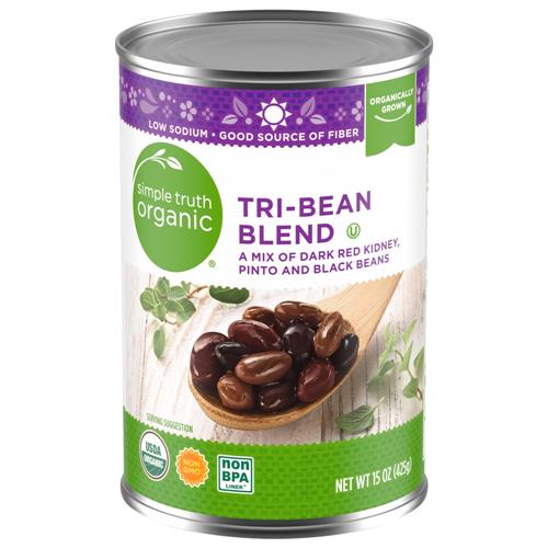 Simple Truth Organic Tri-Bean Blend 15 oz