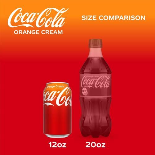 Coke Orange Cream 12Oz 12Pk