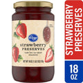 Kroger Strawberry Preserves 18 oz