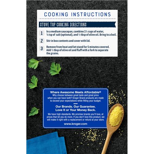 Kroger Original Couscous 7 oz